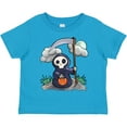 thumbnail image 3 of Inktastic Halloween Trick or Treating Cute Grim Reaper Boys or Girls Toddler T-Shirt, 3 of 5