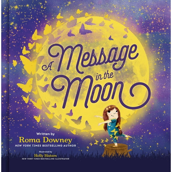 A Message in the Moon, (Hardcover)