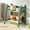 Green, variant on HOARBOEG Double Layer Desktop Organizer, Wooden Desk Shelf with 2-Tier Storage Rack for Office, Kitchen, and Dormitory, Multifunctional Storage for Books, Supplies, 10.63x11.22x7.09in