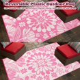 thumbnail image 3 of Alfombra de exterior Ilead, 244 x 305 cm, impermeable y reversible, rosa, 3 of 8