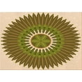 thumbnail image 1 of Ahgly Company Machine Washable Indoor Rectangle Transitional Dark Bronze Brown Area Rugs, 7' x 9', 1 of 1
