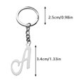 thumbnail image 4 of FORYULIK European and Fashion Retro Keychain Pendant Hollow Twelve Constellations Stainless Steel Keychain, 4 of 4