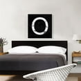 thumbnail image 2 of ARTCANVAS Classy Black White Marble Alphabet Letter O Canvas Art Print - Size: 26" x 26" (1.50" Deep), 2 of 9