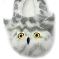 thumbnail image 4 of OoohGeez Womens Fuzzy Plush Travel Portable Slipper Socks, Funny Animal House Shoes, Owl Right, M, 4 of 8