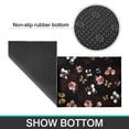 thumbnail image 6 of Pioneer Flower Floral Print Pattern Kitchen Rugs Sets Of 2,Anti Fatigue Kitchen Mat Rugs Non Slip Washable,Decorative Kitchen Floor Mats for Kitchen,Sink,Laundry,17"x30"+17"x47", 6 of 7