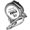 Silver, variant on Oasiva Pocket Sized Tape Measure 3Meter AntiCorrosion Steel Easy Clip Design For DIY Projects