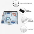 thumbnail image 4 of Boxer Men Shorts Underwear Male Submarines Boxershorts Panties Underpants Man, 4 of 6