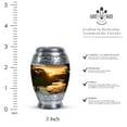 thumbnail image 2 of Sunset Keepsake Urns For Ashes Small - Small Urns For Human Ashes Adult - Cremation Urns For Adult Ashes Women - Urn For Human Ashes Adult Men - Mini Urns For Ashes Small (Size - 3inch, Pcs1), 2 of 5
