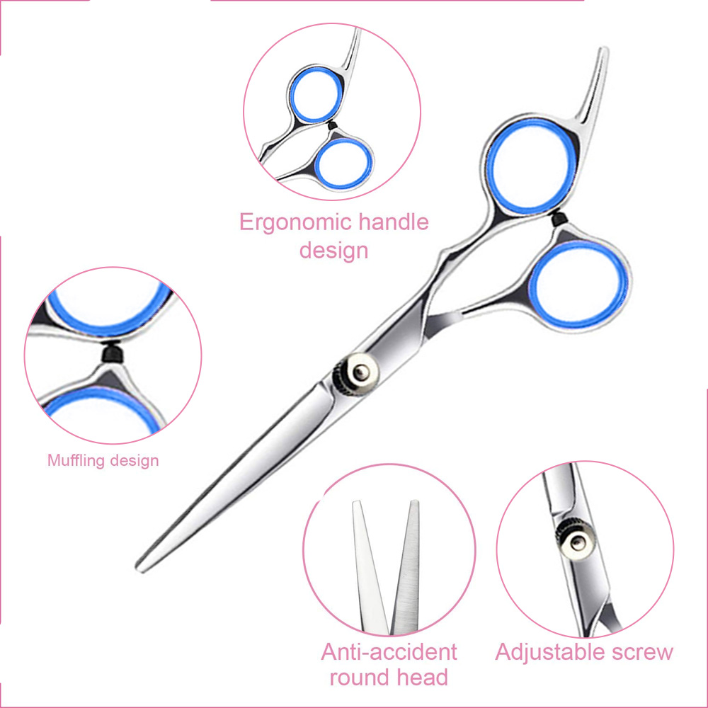 Hair Scissors - Hair Cutting Scissors - Attractive 6.0 Inch Razor Edge  Blade Hair scissors - Hair Shears for Women and Men