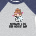 thumbnail image 4 of Inktastic Best Hygienist Ever Mommy Girls Baby Bodysuit, 4 of 5