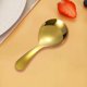 thumbnail image 4 of Cuchara de café de acero inoxidable con mango largo para té helado | Cuchara para mezclar y postre con diseño de rama | Apta para lavavajillas en dorado, oro rosa, plateado o multicolor, 4 of 6