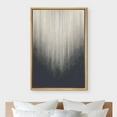 thumbnail image 3 of IDEA4WALL Framed Canvas Wall Art Grunge Duotone Paint Stroke Landscape Modern Art Nordic Minimal Abstract Digital Art Contemporary Artwork for Living Room, Bedroom, Office - Natural 24"x36", 3 of 5