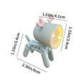thumbnail image 3 of Mini LED Desk Lamp Cute Small Phone Holder,Cute Night Light for Kids,LED Night Light Dog Shape Phone Stand,Portable Reading Table Night Lamp for Kids Students Christmas New Years Birthday Gifts, 3 of 8