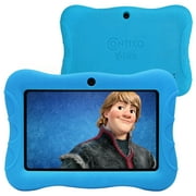 Contixo 7" Kids Tablet Android 8.1 with WiFi Camera 16GB Learning Tablet for Toddlers Children Kids Place Parental Control Pre installed 20+ Education Apps w/Kid-Proof Protective Case (Blue)