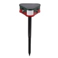 thumbnail image 4 of Alarma solar repelente de animales, alarma solar repelente de animales Alarma de luz de sonido solar Alarma de sensor infrarrojo para exteriores Materiales ecológicos Jadeshay A, 4 of 8