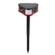 thumbnail image 4 of Alarma repelente de animales solar de largo alcance con luz y sonido, sensor infrarrojo para exteriores con control remoto para huerto, 1 W, 5 V, 4 of 14
