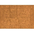 thumbnail image 1 of Ahgly Company Indoor Rectangle Oriental Orange Industrial Area Rugs, 8' x 12', 1 of 4