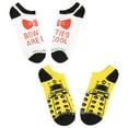 thumbnail image 3 of Doctor Who Dalek TARDIS No-Show Socks 5 Pair, 3 of 4