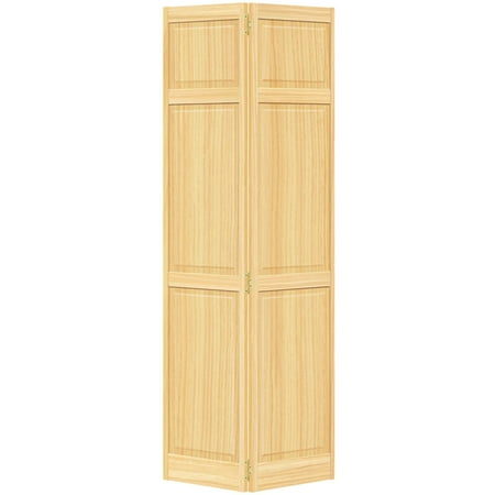 Closet Door  Bi-fold  Kimberly Bay Traditional 6 Panel Clear 96 in. x 1 in. x 24 in.