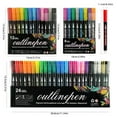 thumbnail image 3 of 2. Glittering Gel Markers with Bold Metallic Lines Smooth for Drawing, Writing on Cards, Wood, Fabric Surfaces, 3 of 8