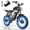 3000W/35MPH/48V 20AH, variant on Moveloop Electric Bike for Adults, 20" Fat Tire Ebike, Peak 1500W 31MPH E-Bike, 48V 15.6AH Battery, Up to 70 Miles Range, Full Suspension, NFC Unlock, UL 2849
