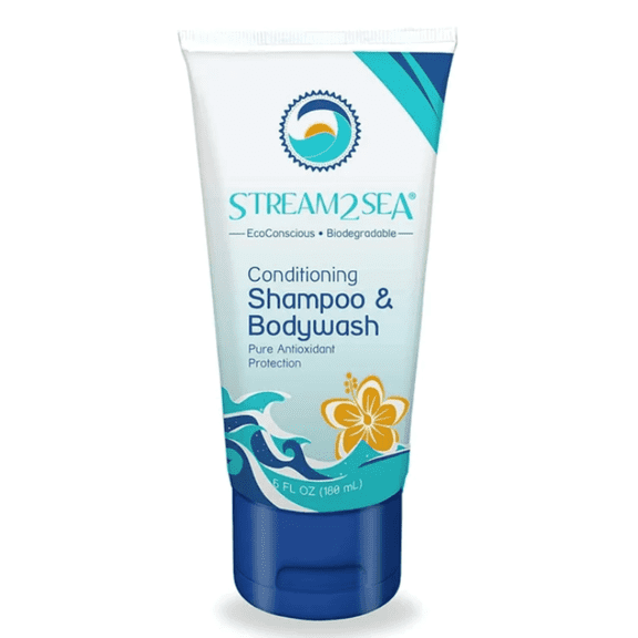 Stream2Sea 3 in 1 Non Toxic Shampoo, Conditioner and Body Wash - 8.5 Fl