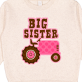 thumbnail image 3 of Inktastic Pink Tractor Big Sister Toddler Sweatshirt, 3 of 4