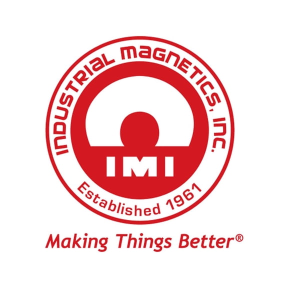 MAG-Mate D3X1BLP Magnetic Door Holder with Plate, Door Stopper with Magnets, 3.5" W, 1.37" H, Holds 27 lb, Black