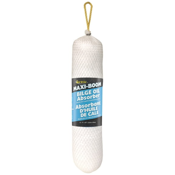 Star brite Bilge Oil Absorber Maxi-Boom - Absorbs Fuel, Diesel, Oil, Gas