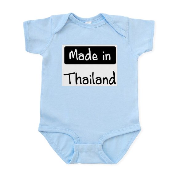 CafePress - Made In Thailand Infant Bodysuit - Baby Light Bodysuit, Size Newborn - 24 Months