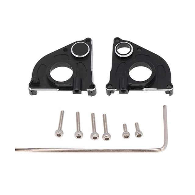 RC COUS Caja de engranajes Caja de carcasa Conjunto de cáscaras Portátil MEJOR DE ACTUALIZACIÓN COMPONORSORIOS Reemplazo de componentes para Axial SCX24 90081 1/24 ESCALA Inevent FN000939-00