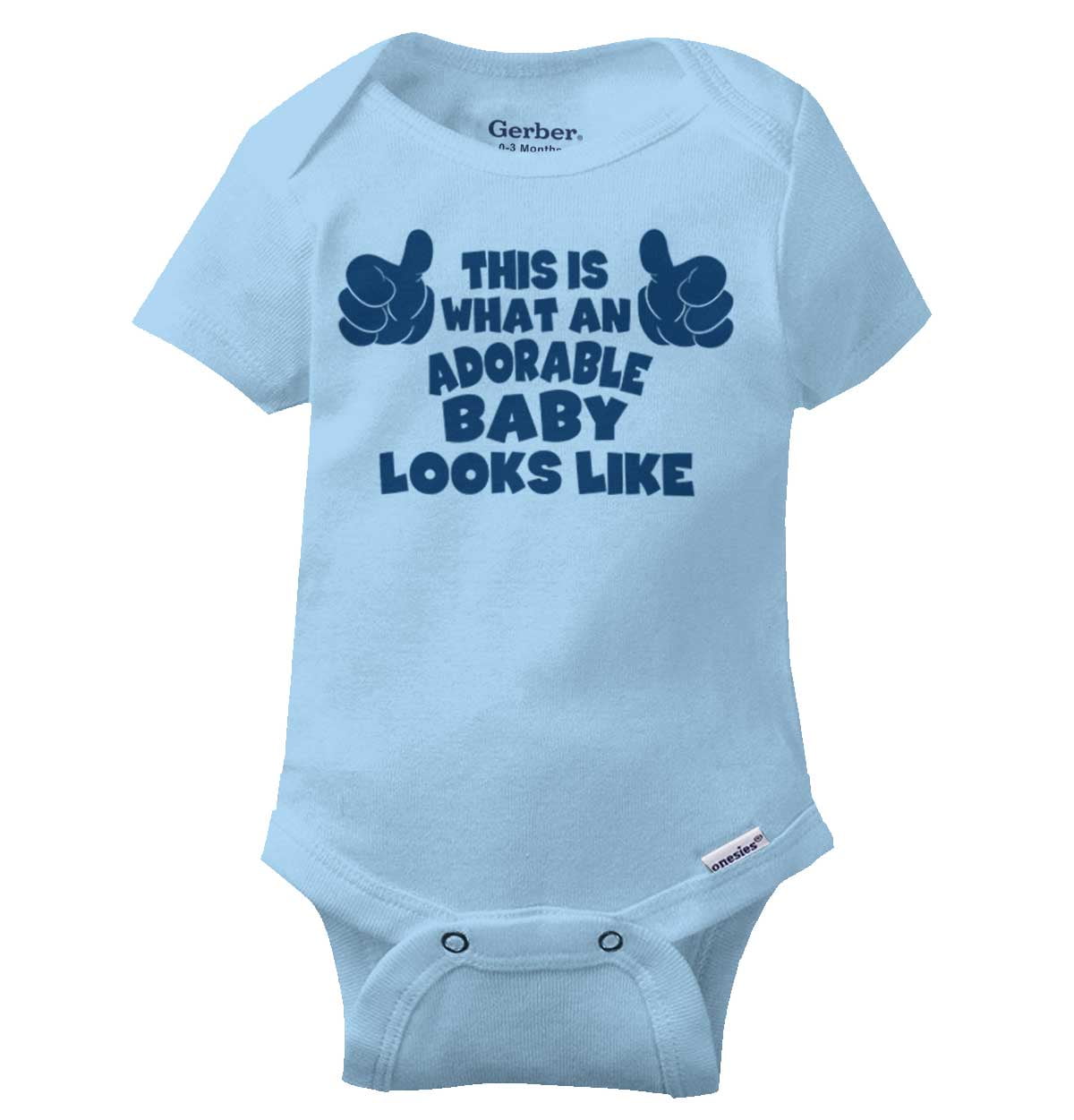 Daddy Police Baby Onesie Shirt Shower Gift Father Dad Newborn Clothes Gerber 