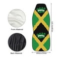 thumbnail image 5 of ZIATUBLE Jamaican Flag Cars Front Seat Protectors Cover Soft Car Seat Covers Sets Universal Fit Cars Sedan SUV Pack of 2 Vehicle Bucket Seat Covers High Back Auto Interior Accessories, 5 of 7