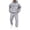Grey, variant on QHFBli Track Suits Mens Sweatsuit 2 Piece Set Hoodies and Sweatpants Sets Trendy Jogging Workout Sweat Suits Athletic Tracksuit