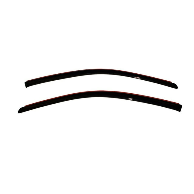 Auto Ventshade Rainguard 192301 Ventvisor; Aerodynamic Design; In-Channel; Smoke; Acrylic; Set of 2