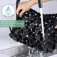 2 PACK Textured Pebble Sink Mat/protector, Adjustable Kitchen Home Sink