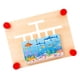 thumbnail image 1 of Juego de rompecabezas de combinación de formas y colores Montessori, juguete de madera para aprendizaje para niños Mar, 1 of 9