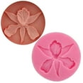 thumbnail image 3 of Cute Very Mini Creative Orchid Flower Floral Silicone Mold Cymbidium para DIY Cake Fondant Baking Biscuit Tray 3D Hard Candies Postres Drop Glue Decor Tool Xemadio WMZY-167, 3 of 6