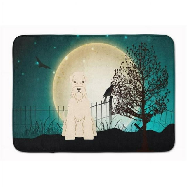 Carolines Treasures BB2251RUG Halloween Soft Coated Wheaten Terrier Machine Washable Memory Foam Mat