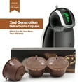 thumbnail image 1 of 3 Pcs Capsule de Café en Plastique de Qualité Alimentaire Compatible avec Accessoires de Machine Dolce Gusto Filtre Réutilisable, 1 of 8