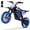 Blue, variant on QEASET 36V Electric Dirt Bike, 500W Motorized Mini Dirt Bike with Dual Suspension, Disc Brakes, 17 MPH Max Speed, Electric Off-Road Motorcycle for Boys Girls Ages 8-14,Purple
