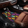 thumbnail image 6 of Fuzoiu Colorful Cats Print Carpet Floor Mats for Car,Car Foot Mat Set,Universal Fit 4 Piece Mat Pad Set,Fits Most Cars Trucks Vans Sedans SUV Auto Carpet Mat Se, 6 of 7