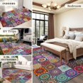 thumbnail image 5 of Multicolor Bohemian Mandala Pattern Area Rug, 5 of 6