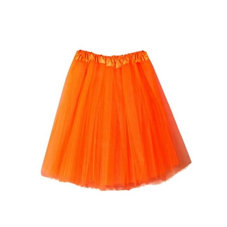 - OkrayDirect Womens High Quality Pleated Gauze Short Skirt Adult Tutu Dancing Skirt