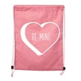 thumbnail image 2 of Valentine's Day Bags, Cotton Drawstring Cinch Backpacks, Valentines Day Gift Bags, 2 of 2