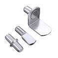 thumbnail image 4 of 60pcs Shelf Bracket Pegs Stainless Steel Shelf Support for Home Store Office (25pcs Axis, 25pcs Table Tennis Board Supporting, 10pcs Flat Plate Supporting), 4 of 7