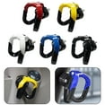 thumbnail image 3 of Premium Aluminum Alloy Motorcycle Helmet Holder Hand Bag Hook Hangers Accessory, 3 of 4