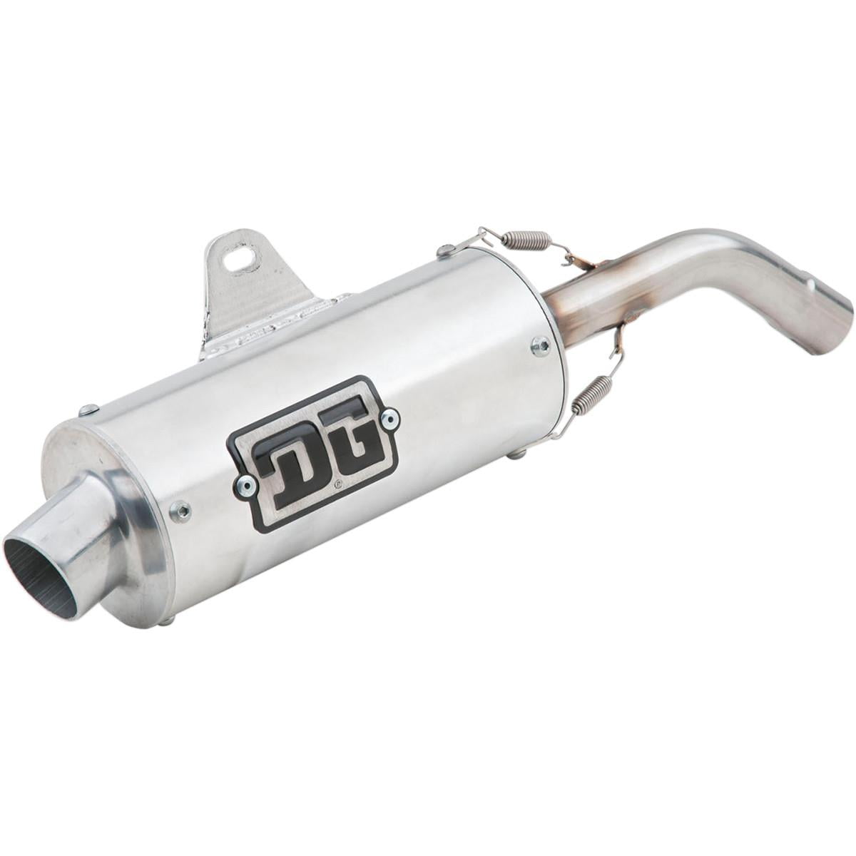 DG Performance V2 Slipon Exhaust 142122 Motorcycle Exhausts & Exhaust