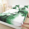 thumbnail image 3 of Homewish Gradient Marble Full Size Sheets 4-Piece for Kids Children Teens,Abstract Ombre Breathable Bed Sheets,Marbling Stone Pattern Lightweight Sheet Sets,Ultra Soft Home Decor, 3 of 7