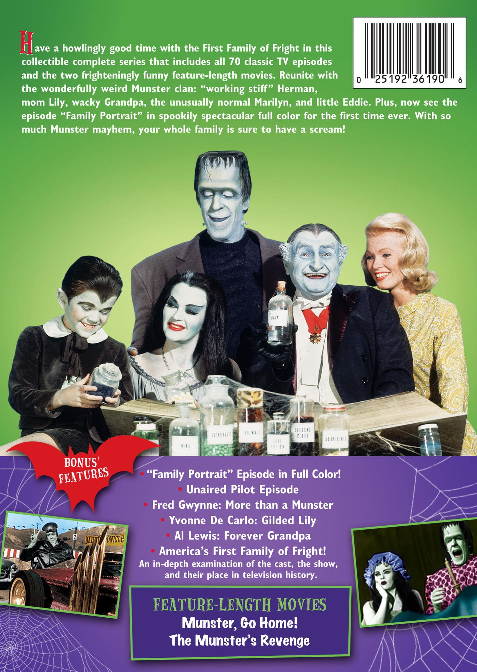 Amazon.com: The Munsters: Season 1 : Fred Gwynne, Yvonne De
